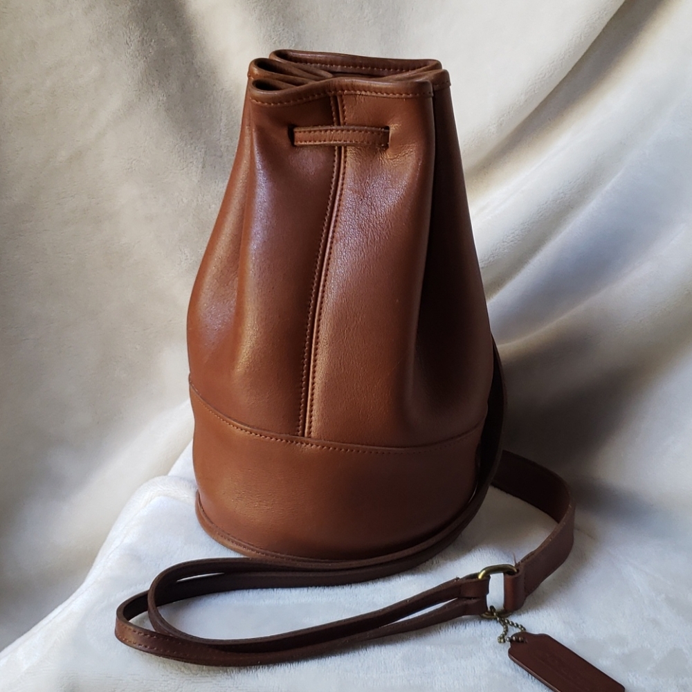 Vintage Coach bucket sling bag/backpack